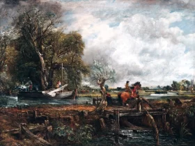 The Leaping Horse 1825 by John Constable