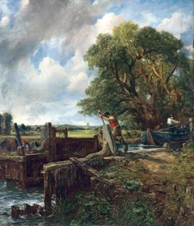 The Lock by John Constable