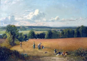 The Wheat Field 1816 by John Constable
