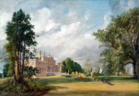 Malvern Hall 1821 by John Constable