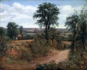 Lane near Dedham 1802 by John Constable