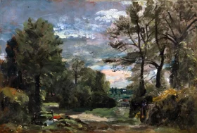 A Lane near Flatford by John Constable