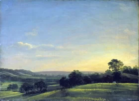 Dedham Vale - Evening by John Constable