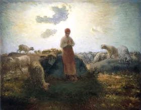 The Keeper of the Herd by Francois Millet