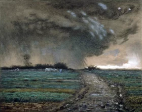 Coming Storm by Francois Millet