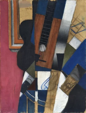 Guitar and Pipe 1913 by Juan Gris