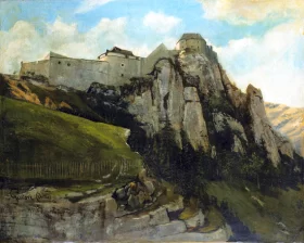 Fort De Joux by Gustave Courbet