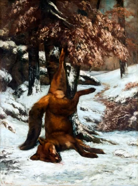 The Dead Fox by Gustave Courbet