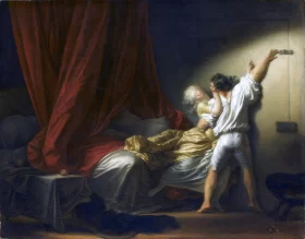 Le Verrou The Bolt 1777 by Jean-Honoré Fragonard