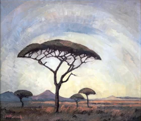 Umbrella Acacia by Jacobus Hendrik Pierneef