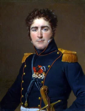 Comte Henri-Amédée-Mercure de Turenne-d'Aynac, 1816 by Jacques Louis David