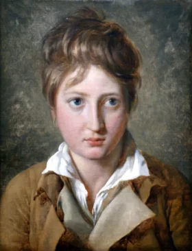 Portrait of a young boy 1786 by Jacques Louis David