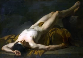 Hector's body 1778 by Jacques Louis David