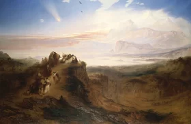 The Eve of the Deluge by John Martin