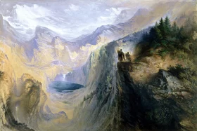 Manfred on the Jungfrau by John Martin