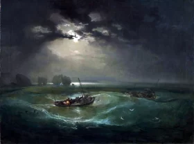 Fishermen at Sea 1796 by J.M.W. Turner