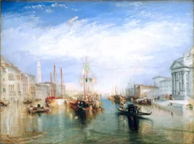 The Grand Canal - Venice 1835 by J.M.W. Turner