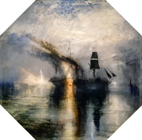 Peace - Burial at Sea 1842 by J.M.W. Turner