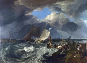 Calais Pier 1803 by J.M.W. Turner