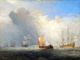 Rotterdam Ferry-Boat, 1833 by J.M.W. Turner
