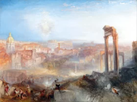 Modern Rome - Campo Vaccino 1839 by J.M.W. Turner