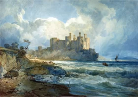 Conway Castle, North Wales 1798 by J.M.W. Turner