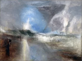 Rockets and Blue Lights to Warn Steamboats of Shoal 1840 by J.M.W. Turner