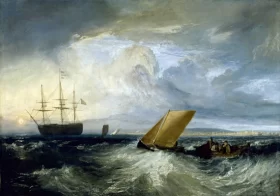 Sheerness as seen from the Nore 1808 by J.M.W. Turner
