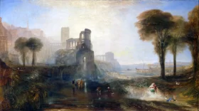 Caligula's Palace and Bridge 1831 by J.M.W. Turner