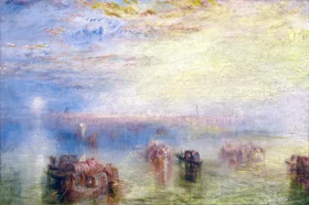 Approach to Venice, 1844 by J.M.W. Turner