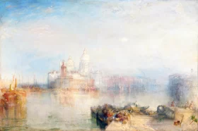 The Dogana and Santa Maria della Salute, Venice, 1843 by J.M.W. Turner