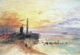 Great Yarmouth Harbour, Norfolk 1840 by J.M.W. Turner