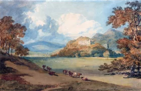 View of Dunster Castle from the Northeast by J.M.W. Turner