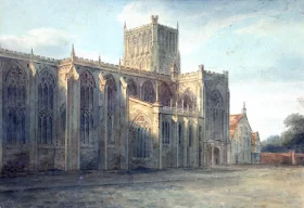 An English Cathedral by J.M.W. Turner