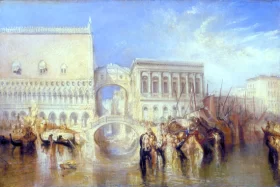 Venice, the Bridge of Sighs 1840 by J.M.W. Turner