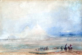 The Pyramids at Gizeh 1832 by J.M.W. Turner