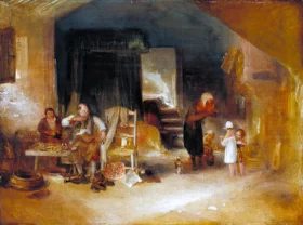 The Cobbler’s Home 1825 by J.M.W. Turner