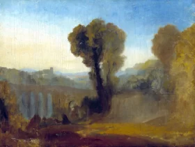 Claudian Composition, Arcueil at Dawn by J.M.W. Turner