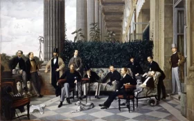 The Circle Of The Rue Royale by James Tissot