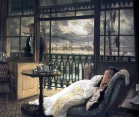 A Passing Storm by James Tissot