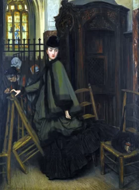 In Church by James Tissot