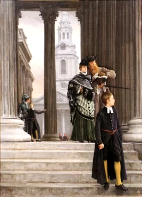 Visitors To London by James Tissot