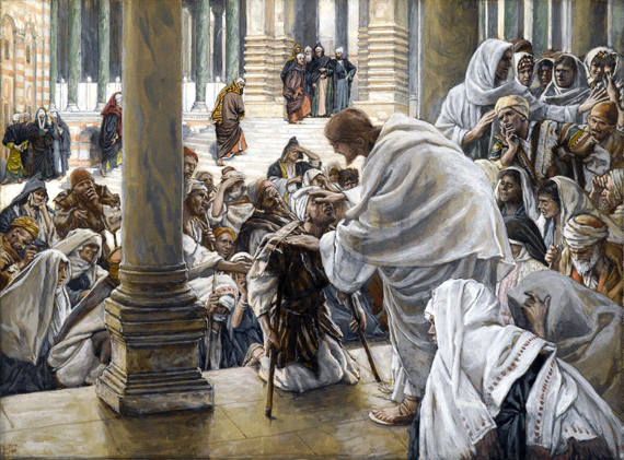 He Heals The Lame by James Tissot