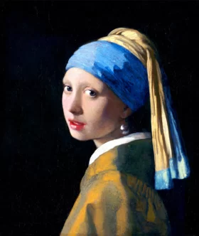 Girl with a Pearl Earring 1665 by Johannes Vermeer