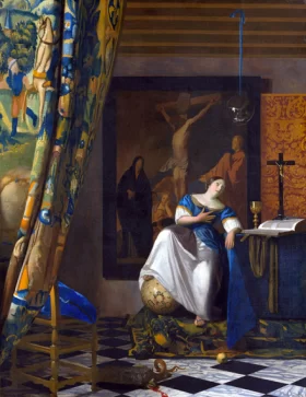 The Allegory of the Faith by Johannes Vermeer