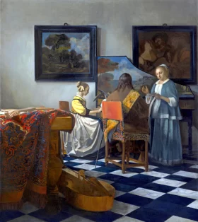 The concert by Johannes Vermeer