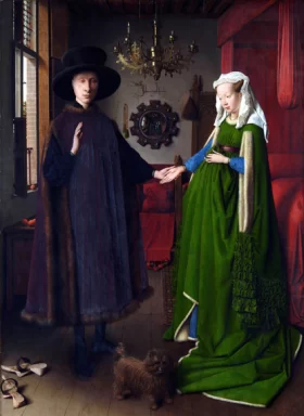 The Arnolfini Portrait by Jan Van Eyck