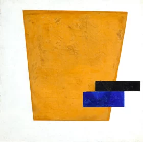 Supematise Composition with Plane in Projection 1915 by Kazimir Malevich