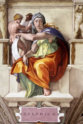 Delphic Sibyl by Michelangelo Buonarroti