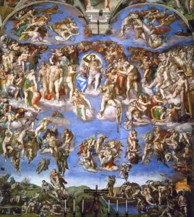 The Last Judgment by Michelangelo Buonarroti